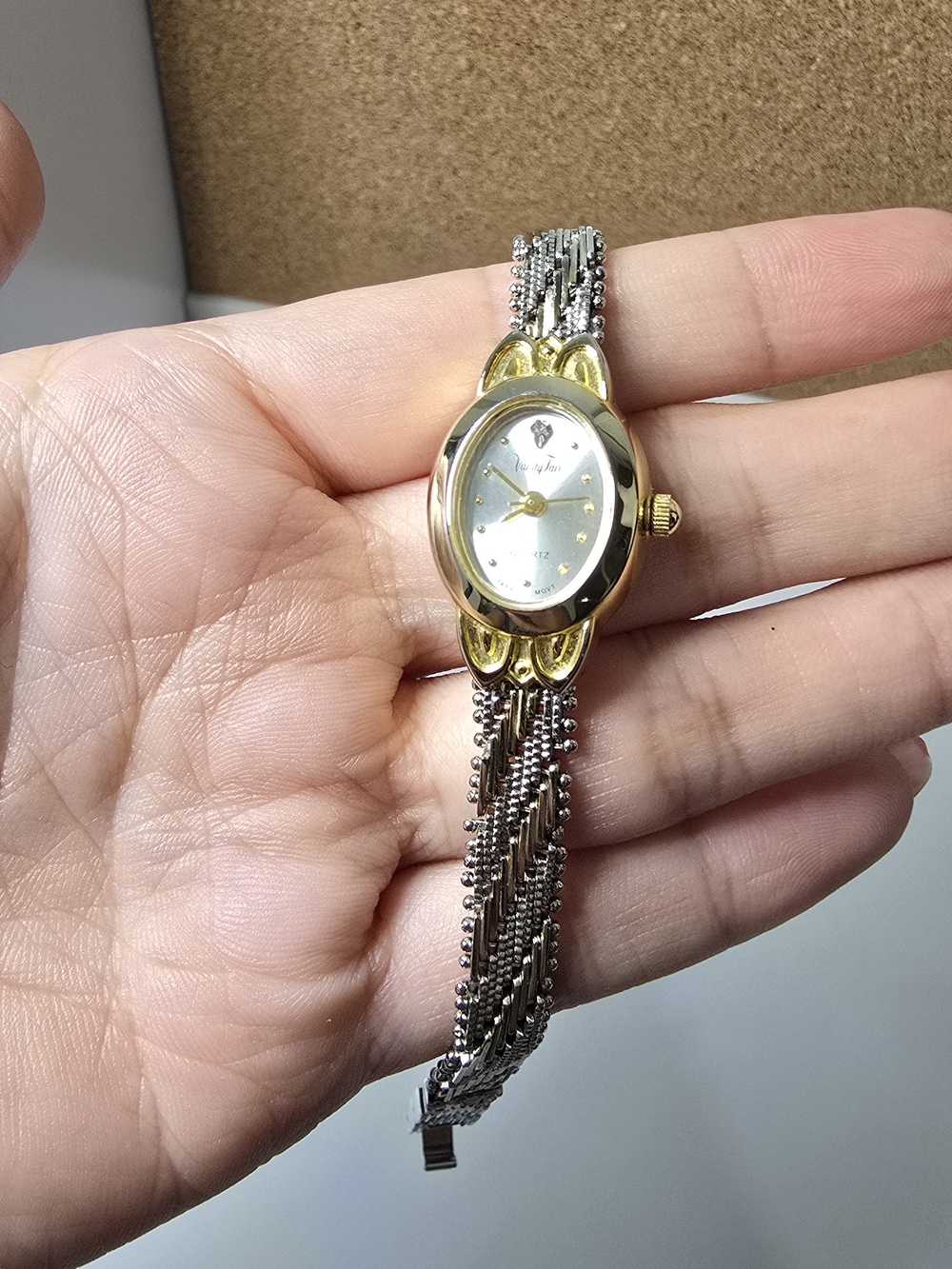 Vanity Fair Two-Tone Bracelet Watch